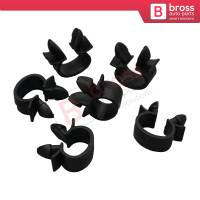 10 Pieces Wiring Cable Loom Harness Holder Clip 7703079070 for Renault