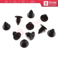 10 Pieces Fir Tree M.12 Clips For Renault Fiat Head Size 20 mm