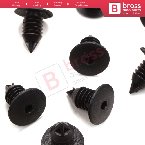 10 Pieces Fir Tree M.12 Clips For Renault Fiat Head Size 20 mm