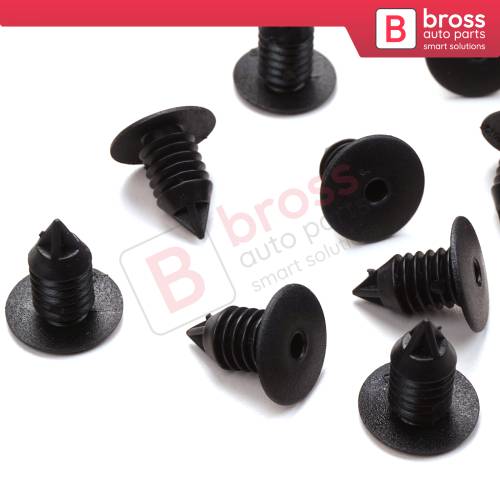 10 Pieces Fir Tree M.12 Clips For Renault Fiat Head Size 20 mm