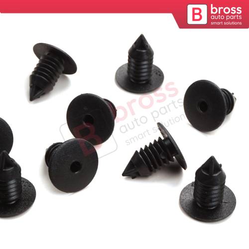 10 Pieces Fir Tree M.12 Clips For Renault Fiat Head Size 20 mm