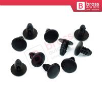 10 Pieces Fir Tree M.8 Clips For Renault Fiat Head Size 14.70 mm