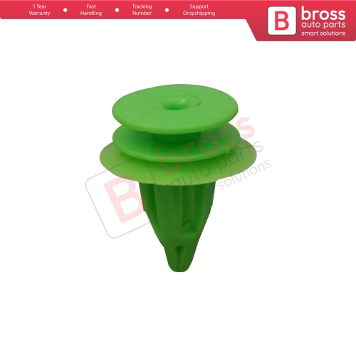 10 Pieces Door Trim Panel Retainer 0089880978 Green for Mercedes