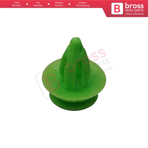 10 Pieces Door Trim Panel Retainer 0089880978 Green for Mercedes