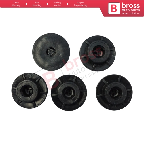 5 Pieces Seat Rail Bushing Clips 7700571983 for Renault 9 11