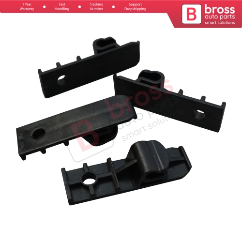 4 Pieces Rear Seats Support Clips 7700649940 for Renault 9 11