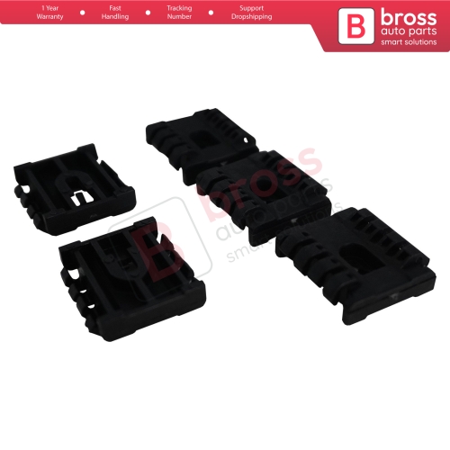 5 Pcs Bus Body Moulding Window Edge Clamp Trim LARGE Clips A0079882378 for Mercedes Travego Bus