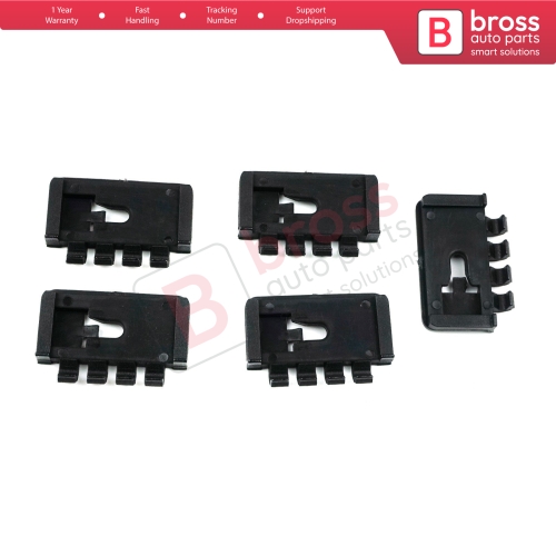 5 Pcs Bus Body Moulding Window Edge Clamp Trim SMALL Clips 0079884478 for Mercedes Travego Bus