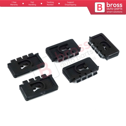 5 Pcs Bus Body Moulding Window Edge Clamp Trim SMALL Clips 0079884478 for Mercedes Travego Bus