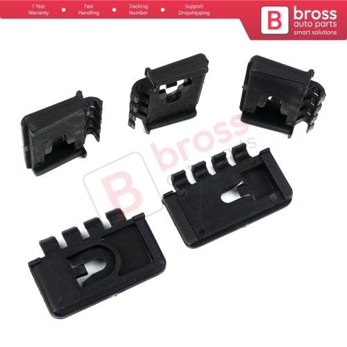 5 Pcs Bus Body Moulding Window Edge Clamp Trim SMALL Clips 0079884478 for Mercedes Travego Bus