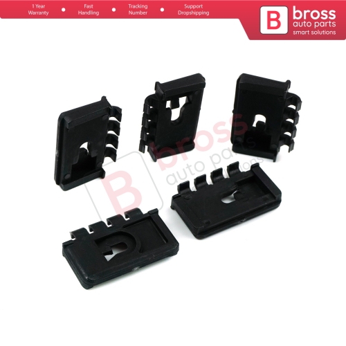 5 Pcs Bus Body Moulding Window Edge Clamp Trim SMALL Clips 0079884478 for Mercedes Travego Bus