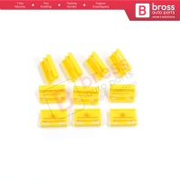 10 Pieces Rocker Panel Moulding Clamp Clips for BMW 3 Series E90 E91 2004-2012 51777166869