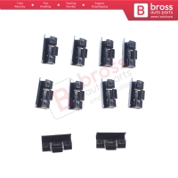 10 Pieces Roof Drip Rail Moulding Clamp for BMW 5 Series E34 7 Series E32 E38 51131924953