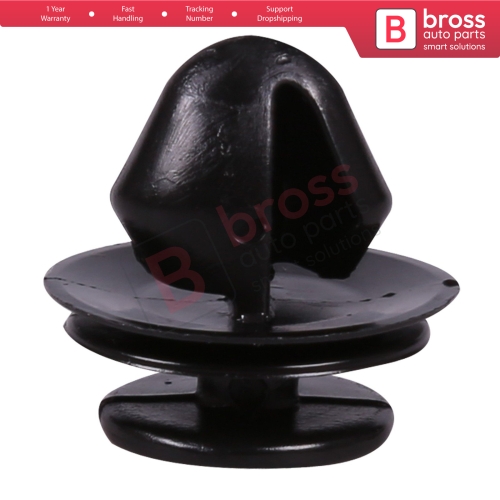 10 Pieces Floor Covering Clips Black for Renault 7703077469 Peugeot 6991.S6...