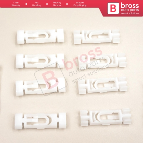 10 Pieces Moulding Clip for VW 1H0853733B for VW Golf 3