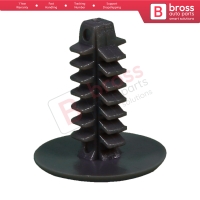 10 Pieces Plastic Plastic Clips Grey for Fiat 712113631...