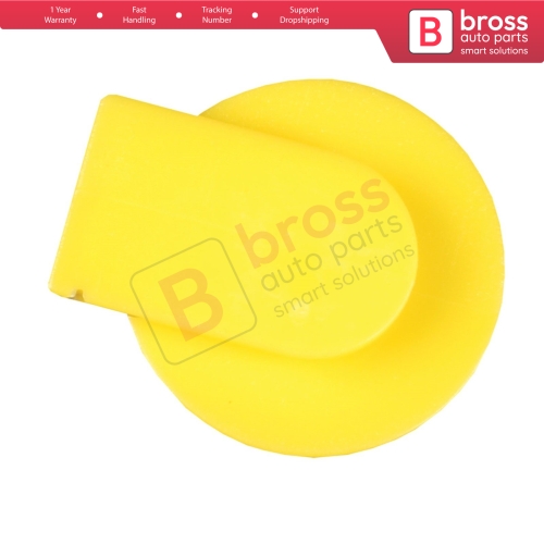 10 Pieces Plastic Clips for Mini Cooper OEM 51717127743 Yellow Color