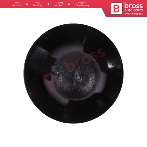10 Pieces Side Moulding Clip Black for Citroën 8565.35 Peugeot...