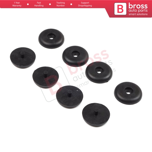 4 Pieces Seat Safety Belt Buckle Stop Button Fastener Clips for BMW