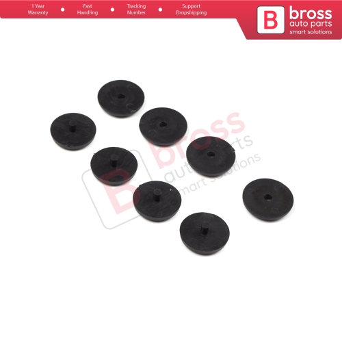 4 Pieces Seat Safety Belt Buckle Stop Button Fastener Clips for BMW