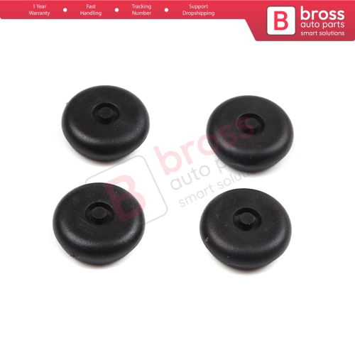 4 Pieces Seat Safety Belt Buckle Stop Button Fastener Clips for BMW