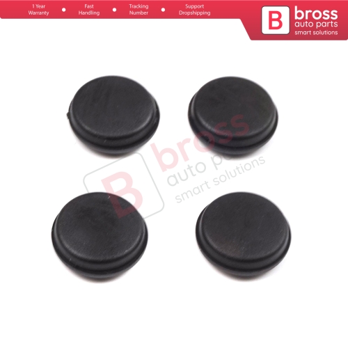 4 Pieces Seat Safety Belt Buckle Stop Button Fastener Clips for BMW