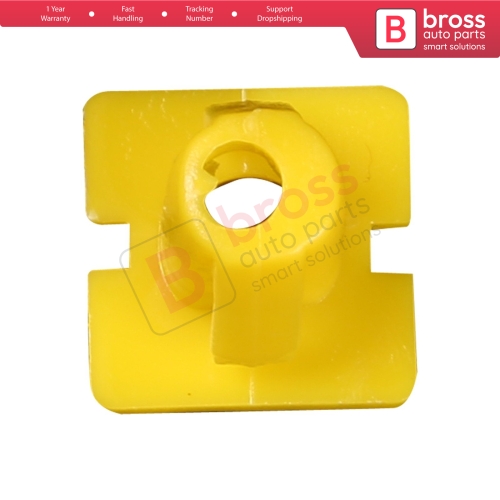 10 Pieces Body Side Moulding Clip Yellow for 87756 34500 Hyundai