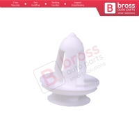 10 Pieces Door Trim Panel Retainer White for Toyota 67771 02030...