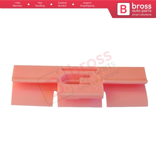 10 Pieces Windshield Side Moulding Clip Pink for Honda 91525 SM4 003