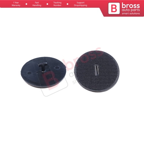 2 Pieces Floor Mat Clip T Anchor Plate Lock Fastener for BMW 07149166608