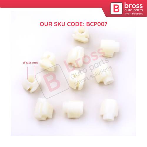 10 Pieces Cable End Rope Dowel for Window Regulator Winder Mechanism Type BCP007