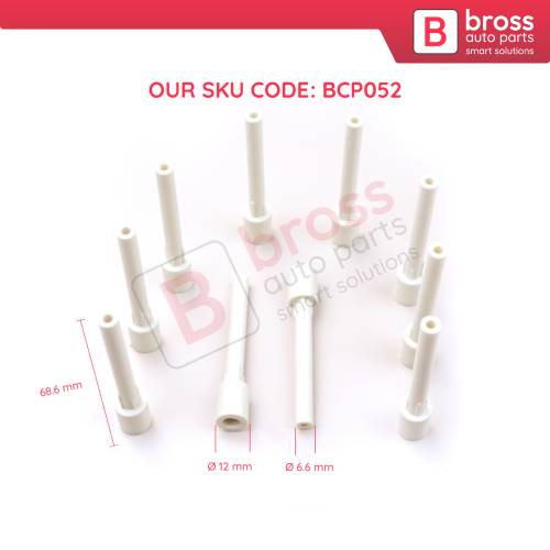 10 Pieces Cable End Rope Dowel for Window Regulator Winder Mechanism Type BCP052