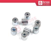 BCR003 Window Regulator Cable Wire Rope End Pin Stop Rivet 5x5/1.7 mm 100 Pcs