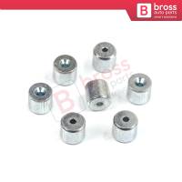 BCR010 Window Regulator Cable Wire Rope End Pin Stop Rivet 6x5.45/1.7 mm 100 Pcs