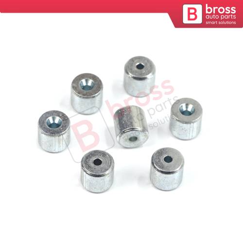 BCR010 Window Regulator Cable Wire Rope End Pin Stop Rivet 6x5.45/1.7 mm 100 Pcs