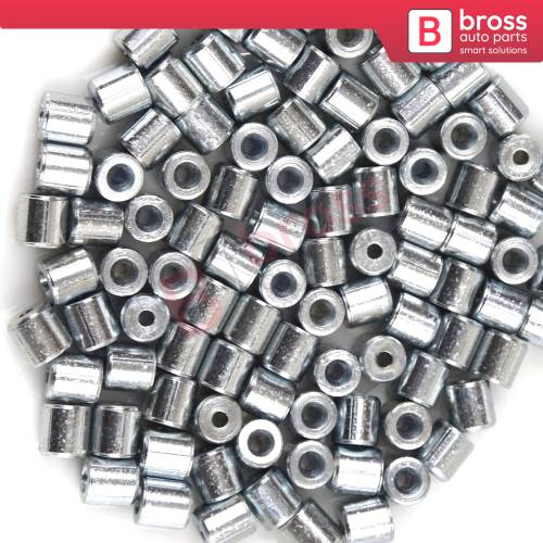 BCR026 Window Regulator Cable Wire Rope End Pin Stop Rivet 5x5/1.7 mm 100 Pcs