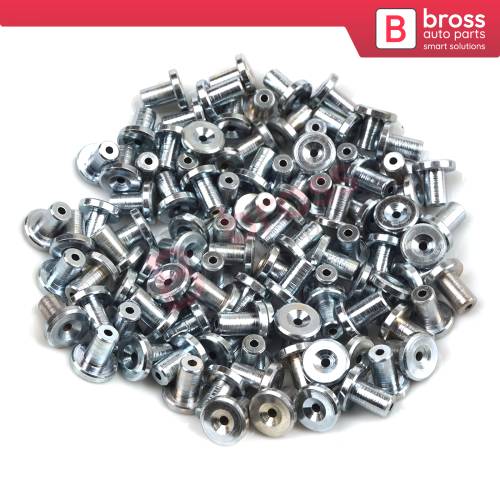 BCR033 Window Regulator Cable Wire Rope End Pin Stop Rivet 9x9/1.6 mm 100 Pcs