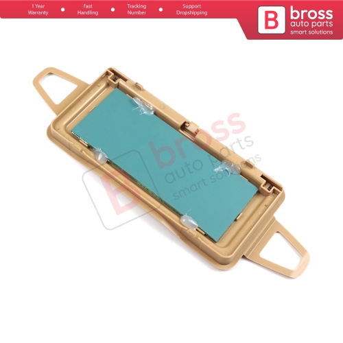 Sun Shade Visor Makeup Cosmetic Mirror Cover Beige 2128103710 For Mercedes E W212 CLS W218