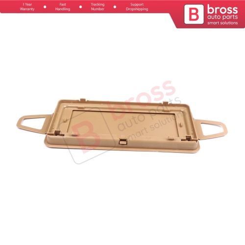 Sun Shade Visor Makeup Cosmetic Mirror Cover Beige 2128103710 For Mercedes E W212 CLS W218
