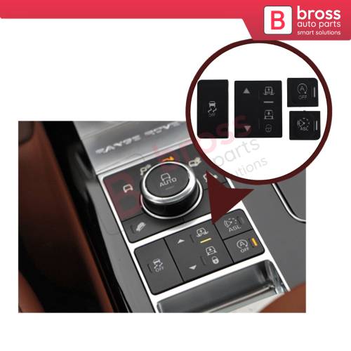 Interior Center Console with OFF Button Cover for Range Rover Sport L494 Pre Facelift