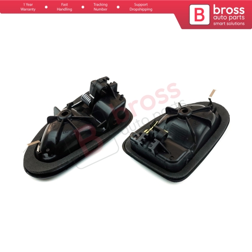 Interior Door Handle BLACK Right and Left 8200028994 8200028995 for Renault Megane 1 1995-2002