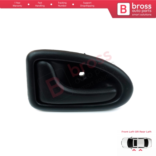 Interior Door Handle Left Door Black 8200028994 for Renault Megane MK1 1995-2002