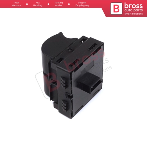 Electric Window Switch Front Left 735442329 for Fiat Linea 2 Button 4 Pin
