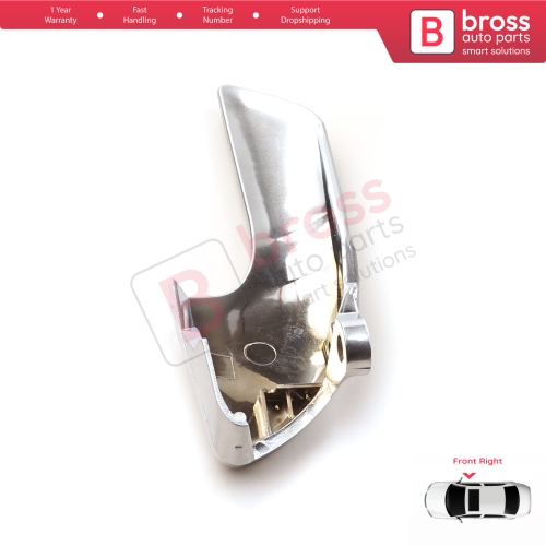 Interior Door Handle Front Right 156092165 for Alfa Romeo Giulietta 940 Matte Color