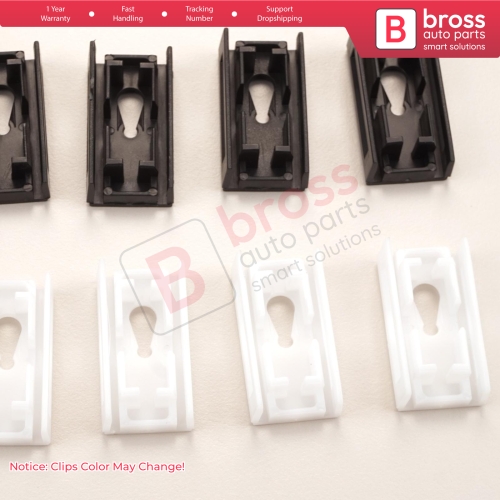 Windshield Trim Protection Ornamental Moulding Clips Left Right 6389840861 6389840961 for Mercedes Vito W638