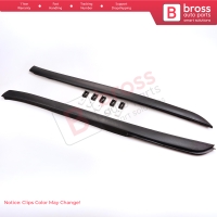 Front Windshield Glass Trim Moulding Pillar Cover Clips Set Left Right 6386980179 6389840861 for Mercedes Vito W638