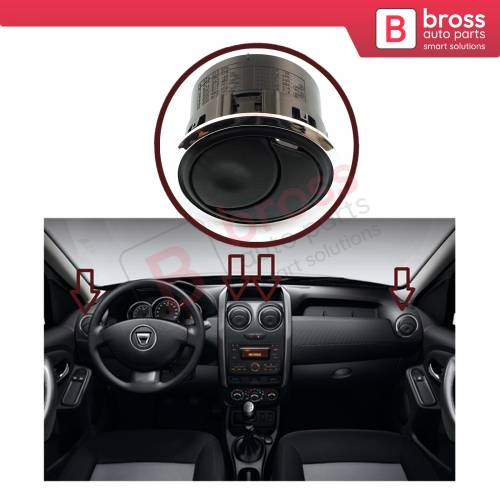 Dashboard Air Vent With Chrome 8200212480 For Renault Dacia Master 3 Movano