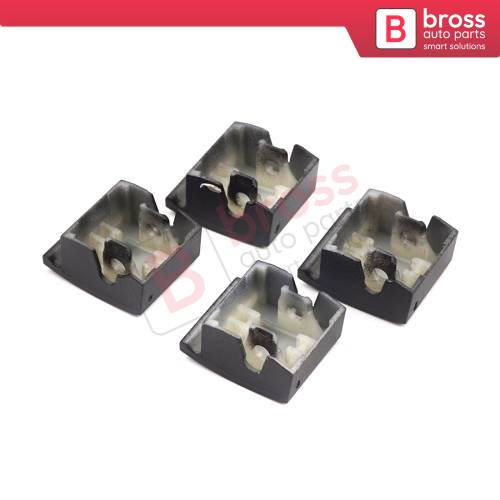 4 Pieces Window Switch Repair Button Cover 13228699 for Vauxhall Opel Astra H Zafira B Tigra B