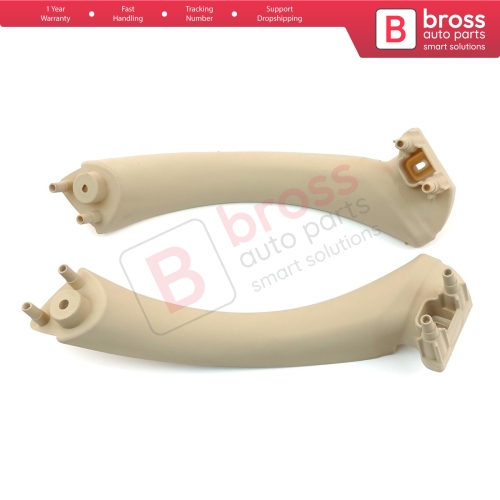 Inner Door Handle Pull Strap Bracket Beige 51417230849 51417230850 Left Right for BMW 3 E90 E91