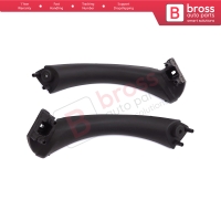 Inner Door Handle Pull Strap Bracket Black 51417230849 51417230850 Left Right for BMW 3 E90 E91